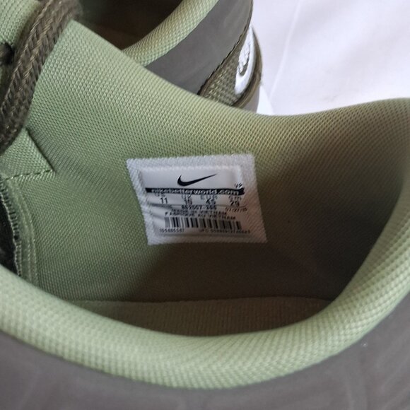 Nike Lunar Army Green Sneakers Size 11 - Picture 5 of 8